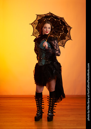 Steampunk Model Shoot with Brenna