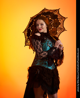 Steampunk Model Shoot with Brenna