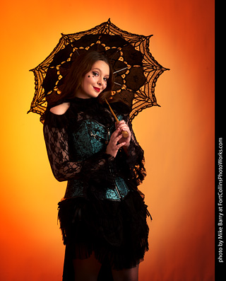 Steampunk Model Shoot with Brenna