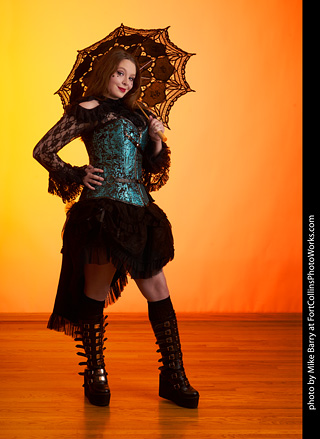 Steampunk Model Shoot with Brenna