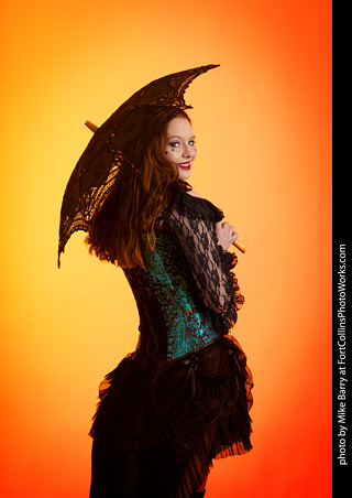 Steampunk Model Shoot with Brenna