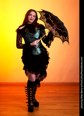 Steampunk Model Shoot with Brenna