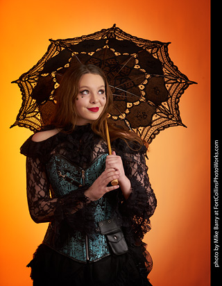 Steampunk Model Shoot with Brenna