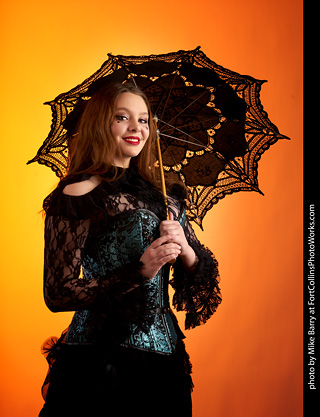 Steampunk Model Shoot with Brenna