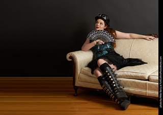 Steampunk Model Shoot with Brenna