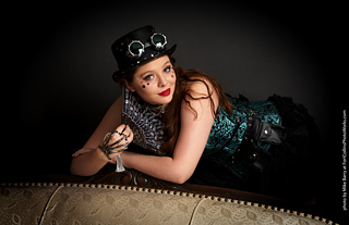 Steampunk Model Shoot with Brenna