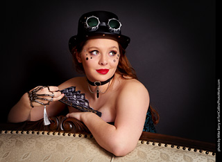 Steampunk Model Shoot with Brenna