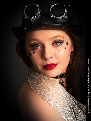 Steampunk Model Shoot with Brenna