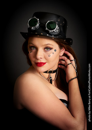 Steampunk Model Shoot with Brenna