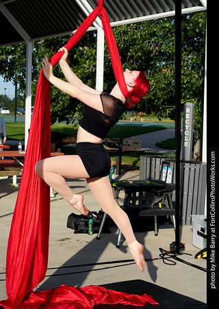 Circus photo shoot