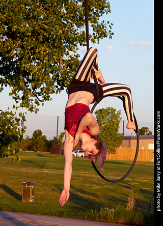 Circus photo shoot