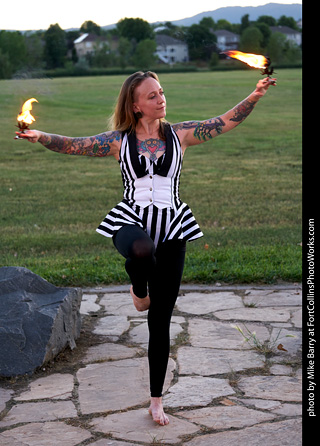 Circus photo shoot