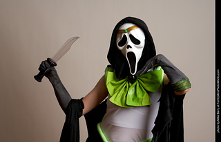 Alex at the Halloween shoot