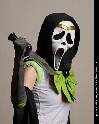 Alex at the Halloween shoot