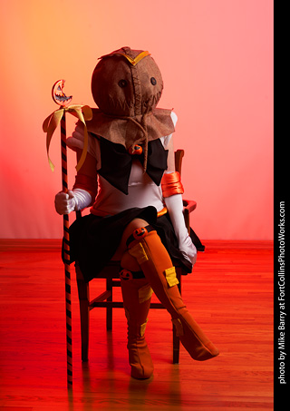 Nova at the Halloween shoot