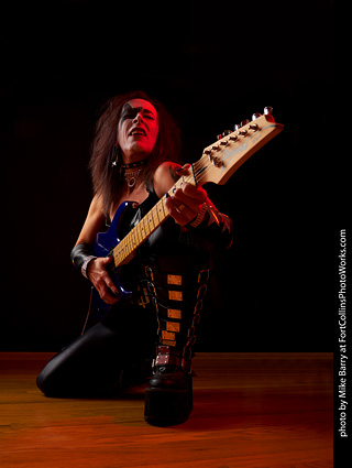 Cari as KISS (Paul Stanley)