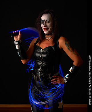 Cari as KISS (Paul Stanley)