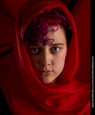 Oona model shoot