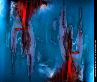 Submerged Flowers and Acrylic Paint