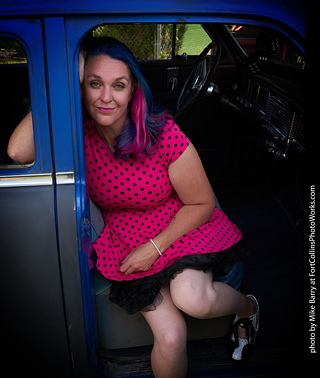 Jennifer Pin-up Shoot