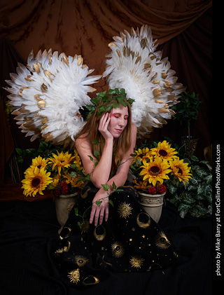 Breanne at the Zodiac shoot