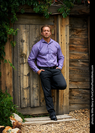 Tony at The Rock Garden