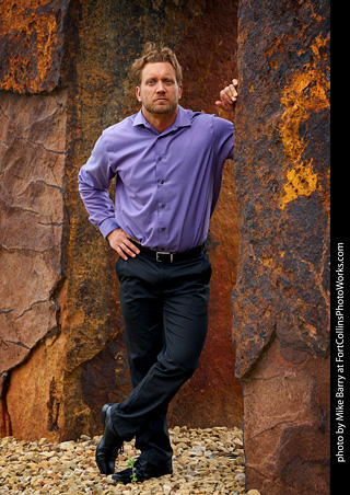 Tony at The Rock Garden