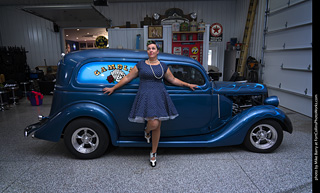 Car Cuties Pinup Shoot