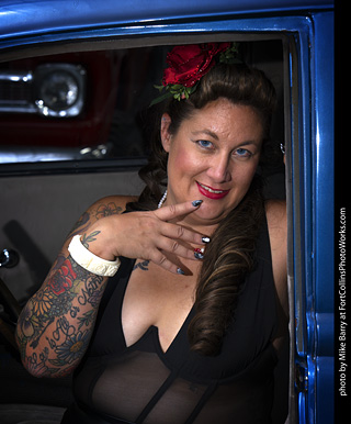Car Cuties Pinup Shoot