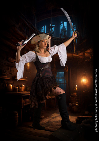 Shelly and Andrew - Pirates