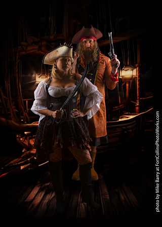 Shelly and Andrew - Pirates