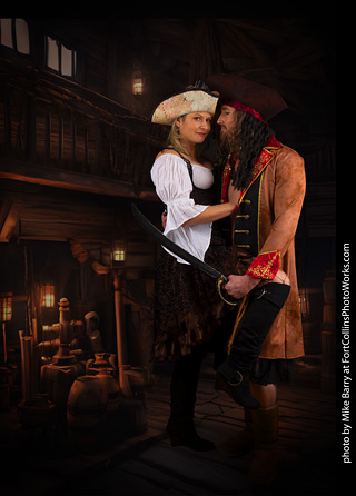 Shelly and Andrew - Pirates