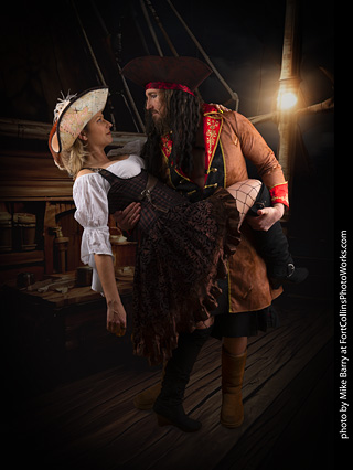 Shelly and Andrew - Pirates