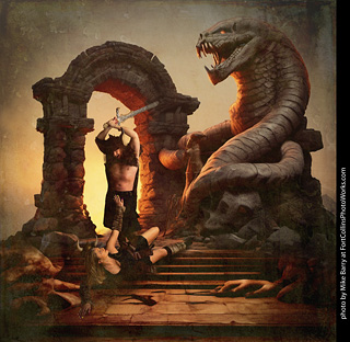 Shelly and Andrew Viking shoot