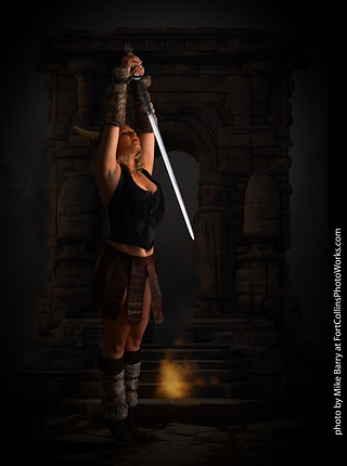 Shelly and Andrew Viking shoot