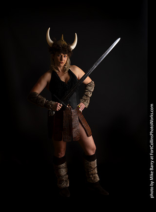 Shelly and Andrew Viking shoot