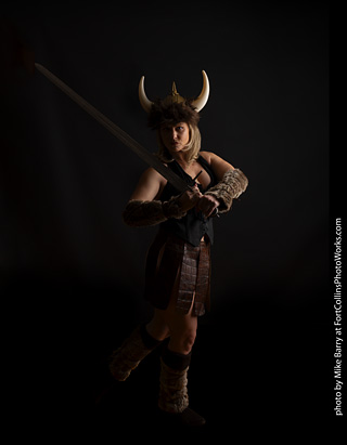 Shelly and Andrew Viking shoot