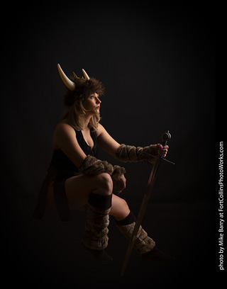 Shelly and Andrew Viking shoot