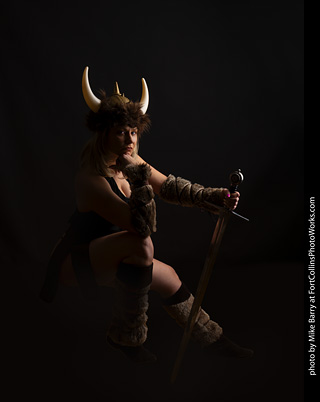 Shelly and Andrew Viking shoot