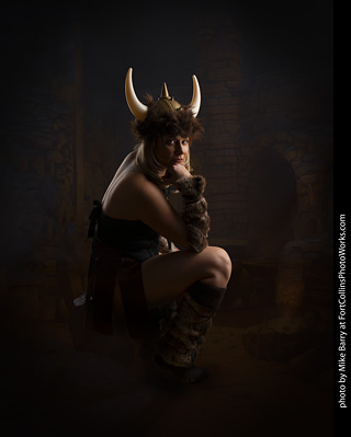 Shelly and Andrew Viking shoot