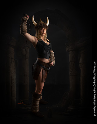 Shelly and Andrew Viking shoot