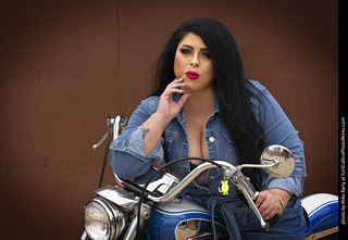 Echo at the TLC Vintage Model Shoot