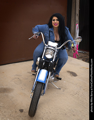 Echo at the TLC Vintage Model Shoot