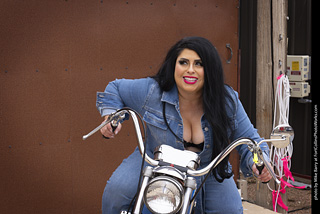 Echo at the TLC Vintage Model Shoot