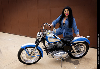 Echo at the TLC Vintage Model Shoot