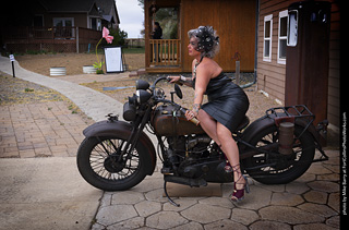 Elizabeth at the TLC Vintage Model Shoot
