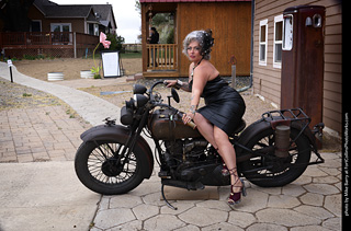 Elizabeth at the TLC Vintage Model Shoot