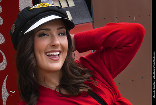 Emma at the TLC Vintage Model Shoot