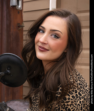 Emma at the TLC Vintage Model Shoot