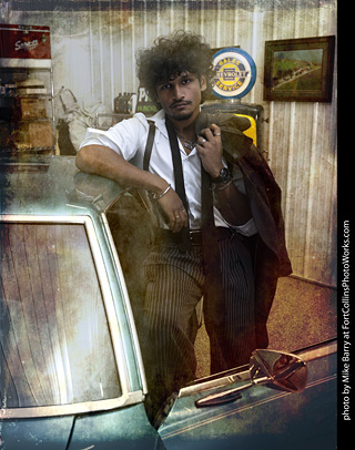 Ethan at the TLC Vintage Model Shoot
